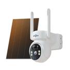 Câmera de segurança Hiseeu Solar Outdoor 4MP Wireless 2.4G WiFi