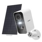 Câmera de segurança IEGeek Solar Wireless 2K WiFi Alexa 2-Way Talk