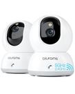 Câmera de segurança interna blurams 5G 2K Night Vision, pacote com 2