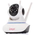 Câmera de Segurança IP Wifi com 3 Antenas ÍPEGA - KP-CA127