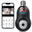 Câmera de segurança LaView Bulb 4MP 360 2K WiFi 5G Alexa Câmera de segurança LaView Bulb 4MP 360 2K WiFi 5G Alexa