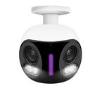 Câmera de segurança Lorex 4K 8MP IP com fio de lente dupla externa