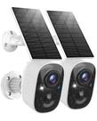 Câmera de segurança MaxiViz Solar Wireless 2K Color Night Vision