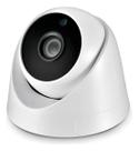 Câmera De Segurança Monitoramento Dome Hd 1mp 720p Ahd Cor Branco