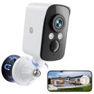 Câmera de segurança Naseto 2K 300 Pan Wireless Outdoor