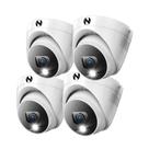 Câmera de segurança Night Owl Add On Wired 4K HD Dome, pacote com 4