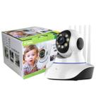 Câmera de Segurança Robô IP 360 Wifi HD 5 Antenas Espiã