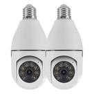 Câmera De Segurança Rosqueada Ic-360 De 2 Unidades Com Wi-fi