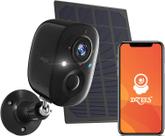 Câmera de segurança solar Dzees Upgrade 2K Color Night Vision
