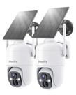 Câmera de segurança solar MaxiViz Wireless 2K Color Night Vision