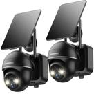 Câmera de Segurança Solar Wireless ZUMIMALL 360° PTZ 3MP
