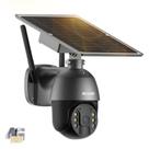 Câmera de segurança SOLIOM S600 4G LTE ao ar livre alimentada por energia solar