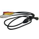 Câmera de segurança Vanxse CCTV Mini HD 1000TVL 3,6 mm 90º