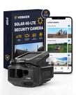 Câmera de segurança Vosker V150 com energia solar LTE Cellular Photo Câmera de segurança Vosker V150 com energia solar LTE Cellular Photo