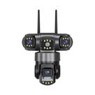 Câmera de Segurança WiFi 4G com Zoom 10X e Lente Tripla de 12MP - Monitoramento Interno e Externo