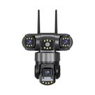 Câmera de Segurança WiFi 4G com Zoom 10X e Lente Tripla de 12MP - Monitoramento Interno e Externo