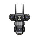 Câmera de Segurança WiFi 4G com Zoom 10X e Lente Tripla de 12MP - Monitoramento Interno e Externo