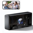 Câmera de segurança WiFi 4K Clock glaury com visão noturna