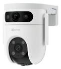 Câmera De Segurança Wifi Ezviz H9c Dual 3k, Lente Dupla De 5mp, Branca