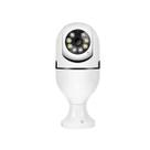 Câmera De Segurança Wifi Ip Smart Lampada E27 Com Ir