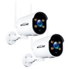 Câmera de segurança WOOLINK 2K Outdoor WiFi Pan 225 Night Vision