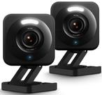 Câmera de segurança WYZE Cam v4 2.5K HD WiFi Smart Home, pacote com 2