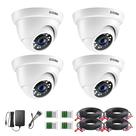 Câmera de segurança ZOSI 2MP 1080p HD-TVI 1920TVL 4 Pack Dome