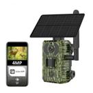 Câmera de Trilha Caça H10 4G Solar IP66 4MP 2K