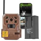 Câmera de Trilha Celular Moultrie Edge com Bateria Recarregável de Íon-Lítio - Conexão Automática - Cobertura Nacional - Vídeo 720p com Áudio, Armazenamento na Nuvem, Tempo de Uso Estendido, Resistente às Intempéries