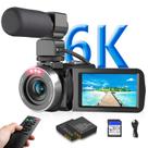 Câmera de vídeo Câmera de vídeo VETEK 6K 64MP Night Vision WiFi 18X