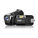 Câmera de vídeo Yoidesu preta 16MP 1080P Vlogging com tela TFT de 2,7 polegadas