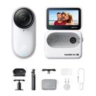 Câmera de vlog Insta360 GO 3S 4K 128GB Ultimate Bundle branca Câmera de vlog Insta360 GO 3S 4K 128GB Ultimate Bundle branca