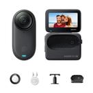 Câmera de vlog Insta360 GO 3S 4K 64GB com bateria de 140min preta