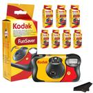 Câmera Descartável Kodak Funsaver 35mm 27 Exp. - Pacote com 7 Unidades Câmera Descartável Kodak Funsaver 35mm 27 Exp. - Pacote com 7 Unidades