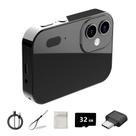 Câmera Digital BEBESIRI D6 64 MP, Vídeo 4K, Zoom 16x