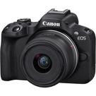 Câmera Digital Canon Eos R50 Com Lente Rf-s 18-45mm Is Stm