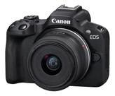Câmera Digital Canon Eos R50 Com Lente Rfs 1845mm Is Stm Preto