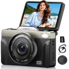 Câmera Digital FieGsom 4K 64MP com Tela Flip de 3" e Zoom 16X