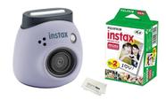 Câmera digital Fujifilm Instax Pal com 20 impressões Fujifilm (azul lavanda) Câmera digital Fujifilm Instax Pal com 20 impressões Fujifilm (azul lavanda)