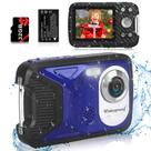 Câmera digital impermeável Rawiemy HD 1080P 36MP com cartão de 32GB