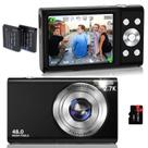 Câmera digital Jckduhan 2.7K HD 48MP com cartão de memória de 32GB