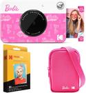 Câmera Digital Kodak Printomatic x Barbie - Com Estojo e Papel