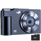 Câmera Digital Krlun 48 MP 4K FHD Zoom 16x 32 GB