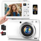 Câmera Digital LOUM 88 MP 8K WiFi com Lente Dupla e Zoom 16x