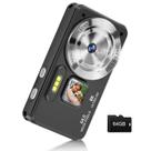 Câmera digital MINIBEAR 4K 64MP Point and Shoot com cartão de 64GB