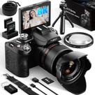 Câmera Digital NBD 64MP Zoom 16X 8K com Tela Flip para Vlogs Câmera Digital NBD 64MP Zoom 16X 8K com Tela Flip para Vlogs