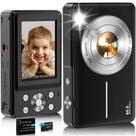 Câmera digital Nosela FHD 44MP 1080P com cartão de 32GB para crianças