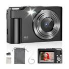 Câmera digital OEDIM FHD 1080P Kids com zoom 16X 32GB preta