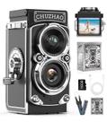 Câmera digital TURNRISE CHUZHAO Retro TLR Style 12MP 1080P FHD