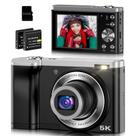 Câmera Digital ZYDIIE 5K 56MP Zoom 10X Tela Touch de 2,8" Câmera Digital ZYDIIE 5K 56MP Zoom 10X Tela Touch de 2,8"